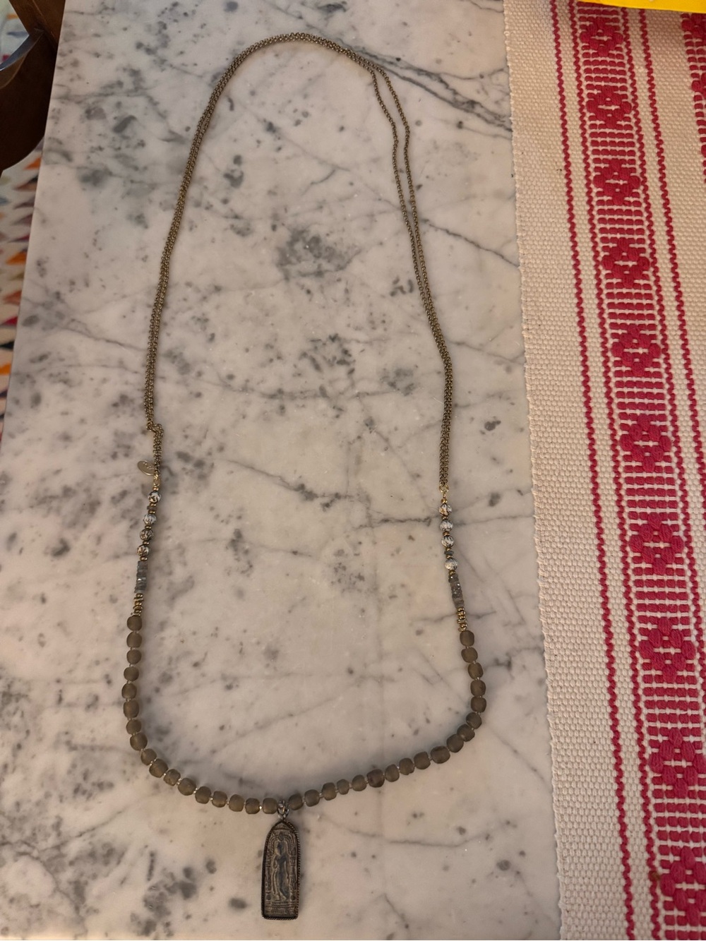 Mickey Lynn icon necklace, like new